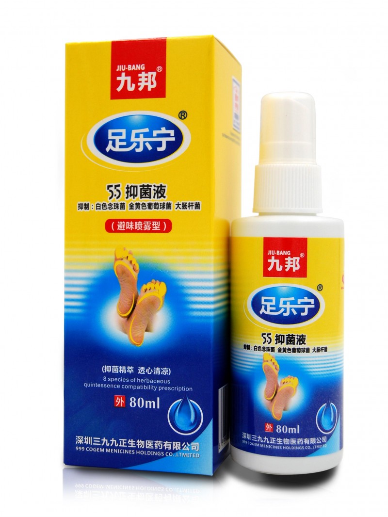 九邦5.5抑菌液（足乐宁80ml喷雾）