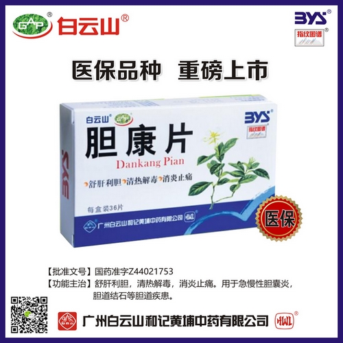 胆康片